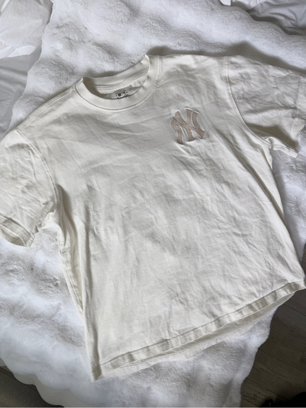 Yankees T shirt | Cream